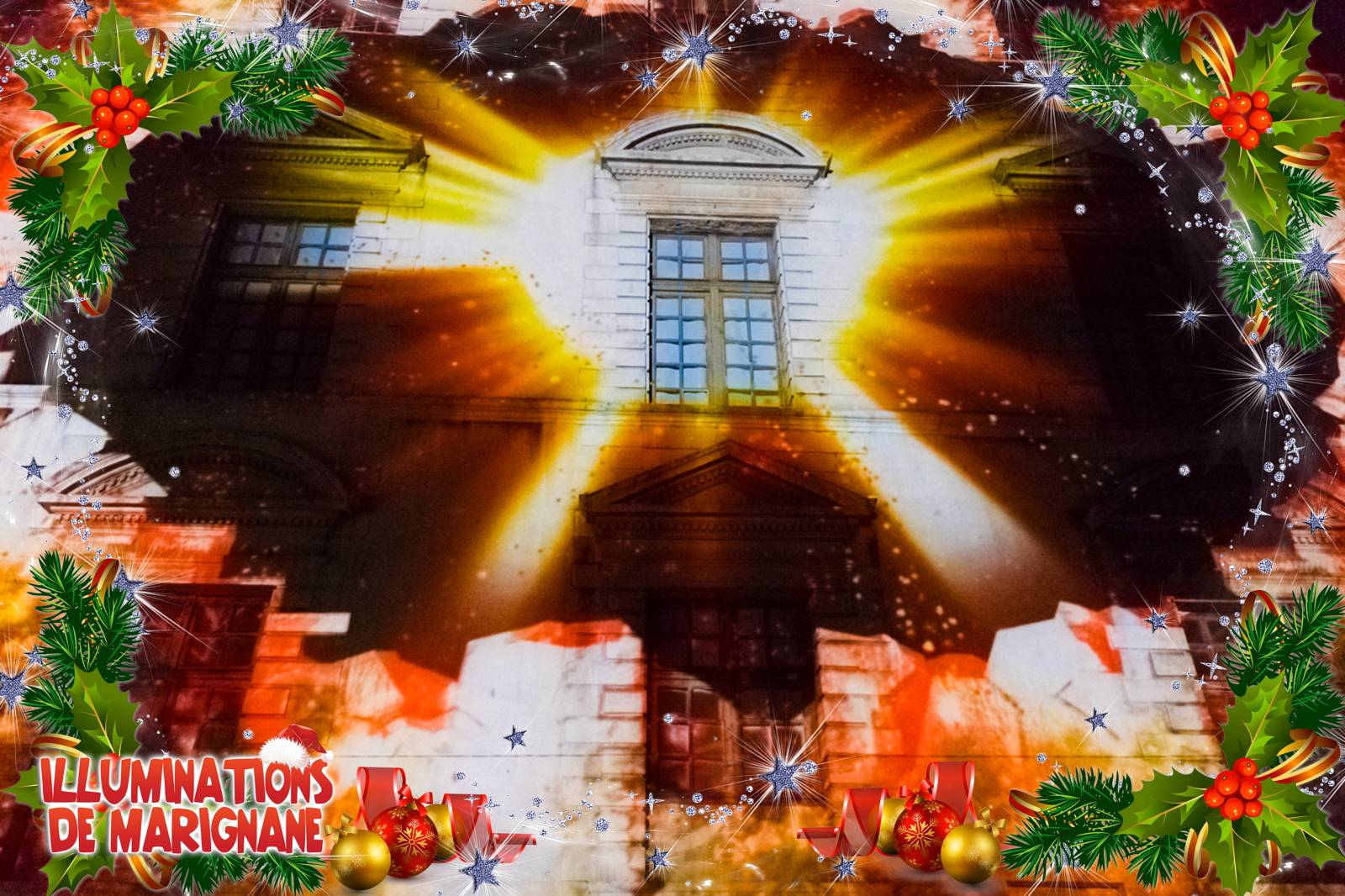 Illuminez les fêtes de fin d'année avec notre prestation de création vidéo mapping personnalisée et spectacle de Noël