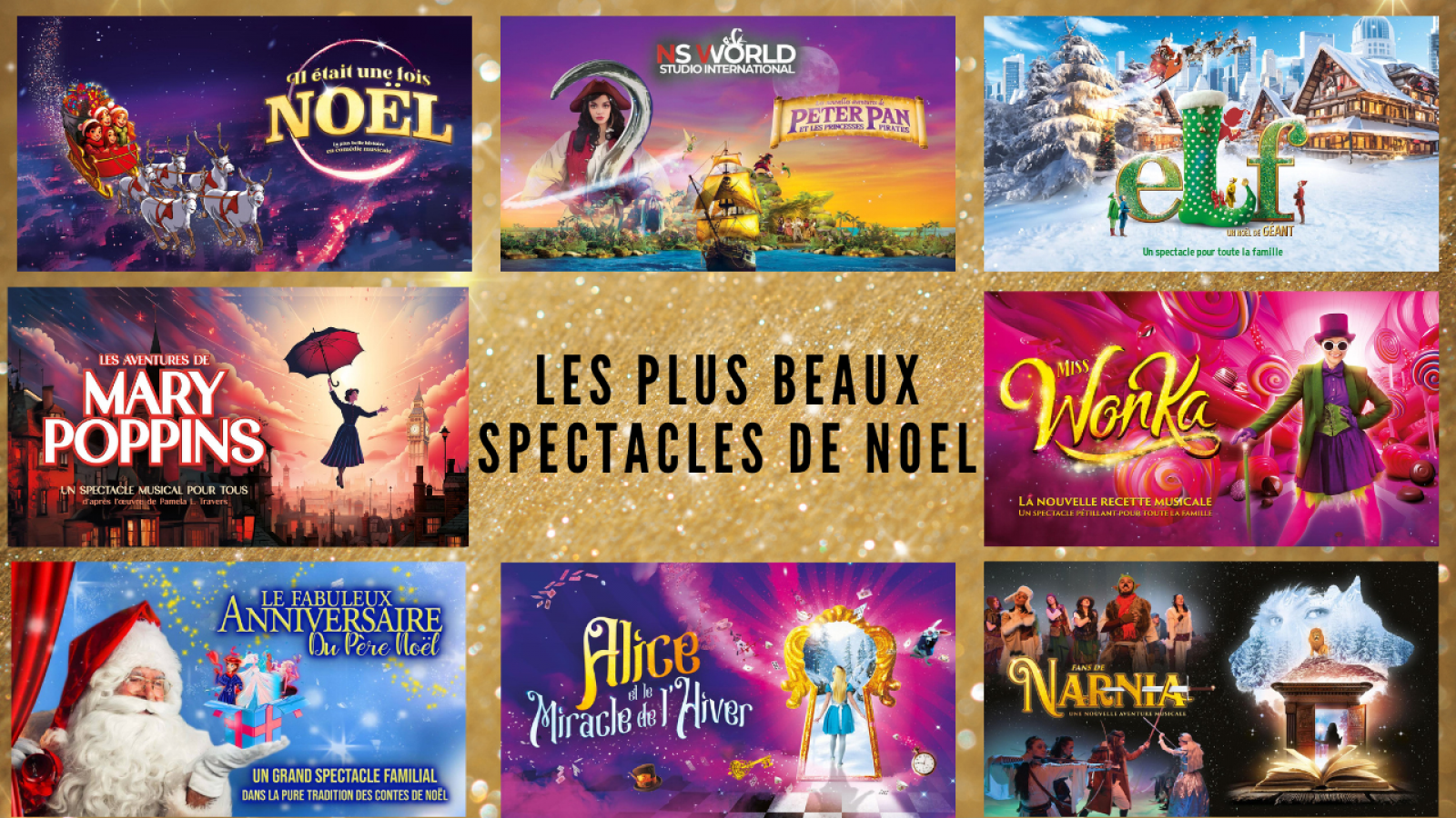 LES PLUS BEAUX SPECTACLES DE NOEL - spectacles de noël pour entreprises et mairies