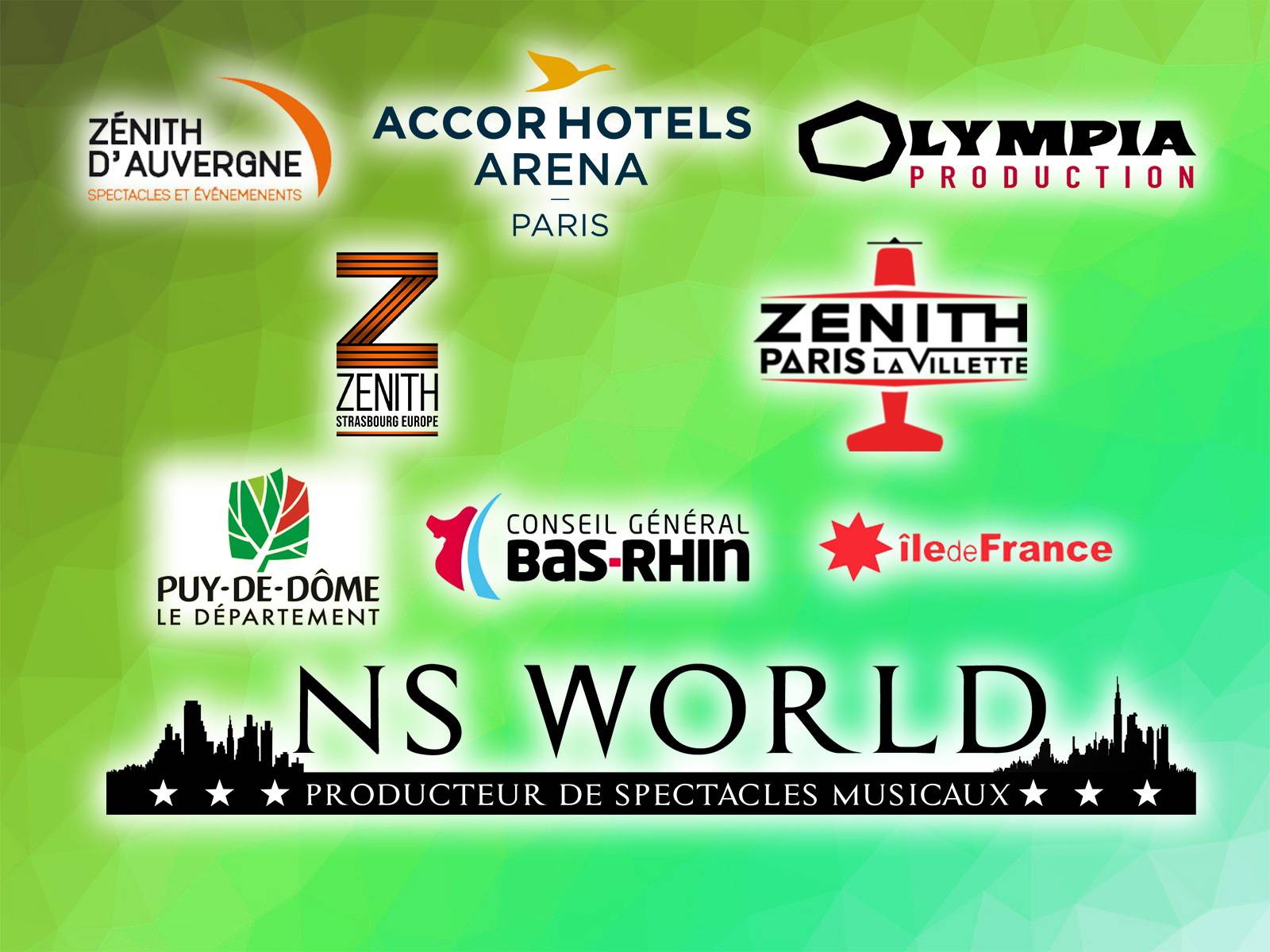 Organisation de spectacles et comédies musicales dans les Zéniths de France