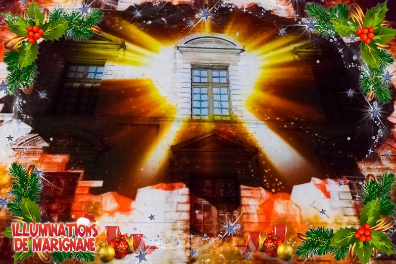 Illuminez les fêtes de fin d'année avec notre prestation de création vidéo mapping personnalisée et spectacle de Noël