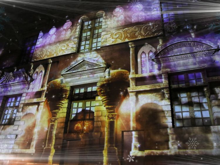Spectacle noel avec mapping : devis en ligne pour toute la France !