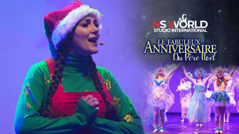 Spectacle de noël, spectacle pour mairie, arbres de noël, pour enfants, familles Sollies Pont, Toulou, Dunkerque...